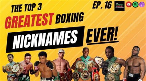 great boxing nicknames